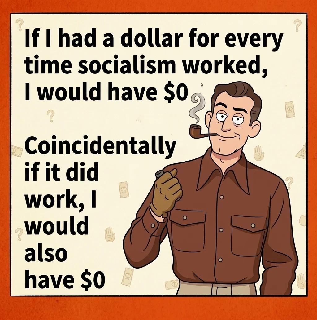 A Dollar for Every Time Socialism Worked (AI Remix)