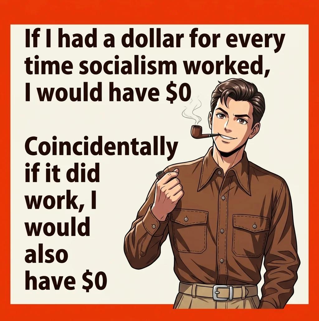 A Dollar for Every Time Socialism Worked (Anime)