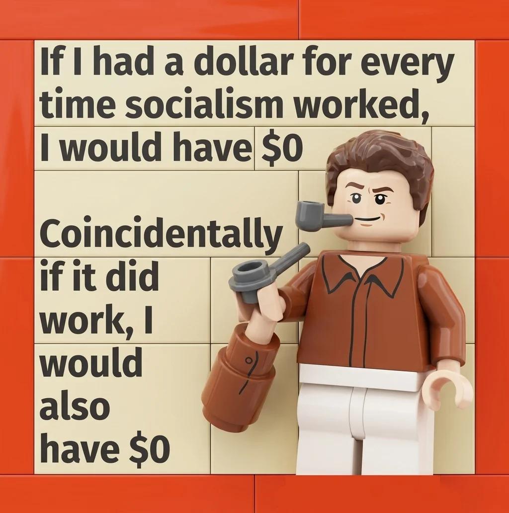 A Dollar for Every Time Socialism Worked (Brick Build)