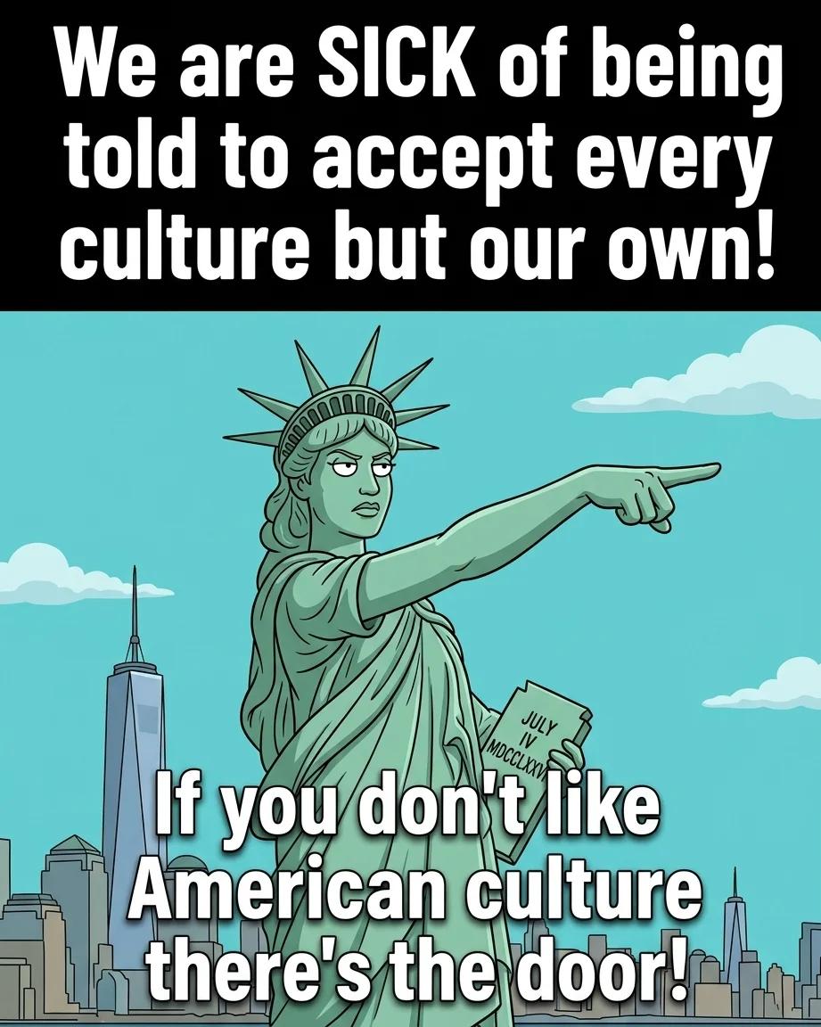 Told to Accept Every Culture but Our Own (AI Remix)