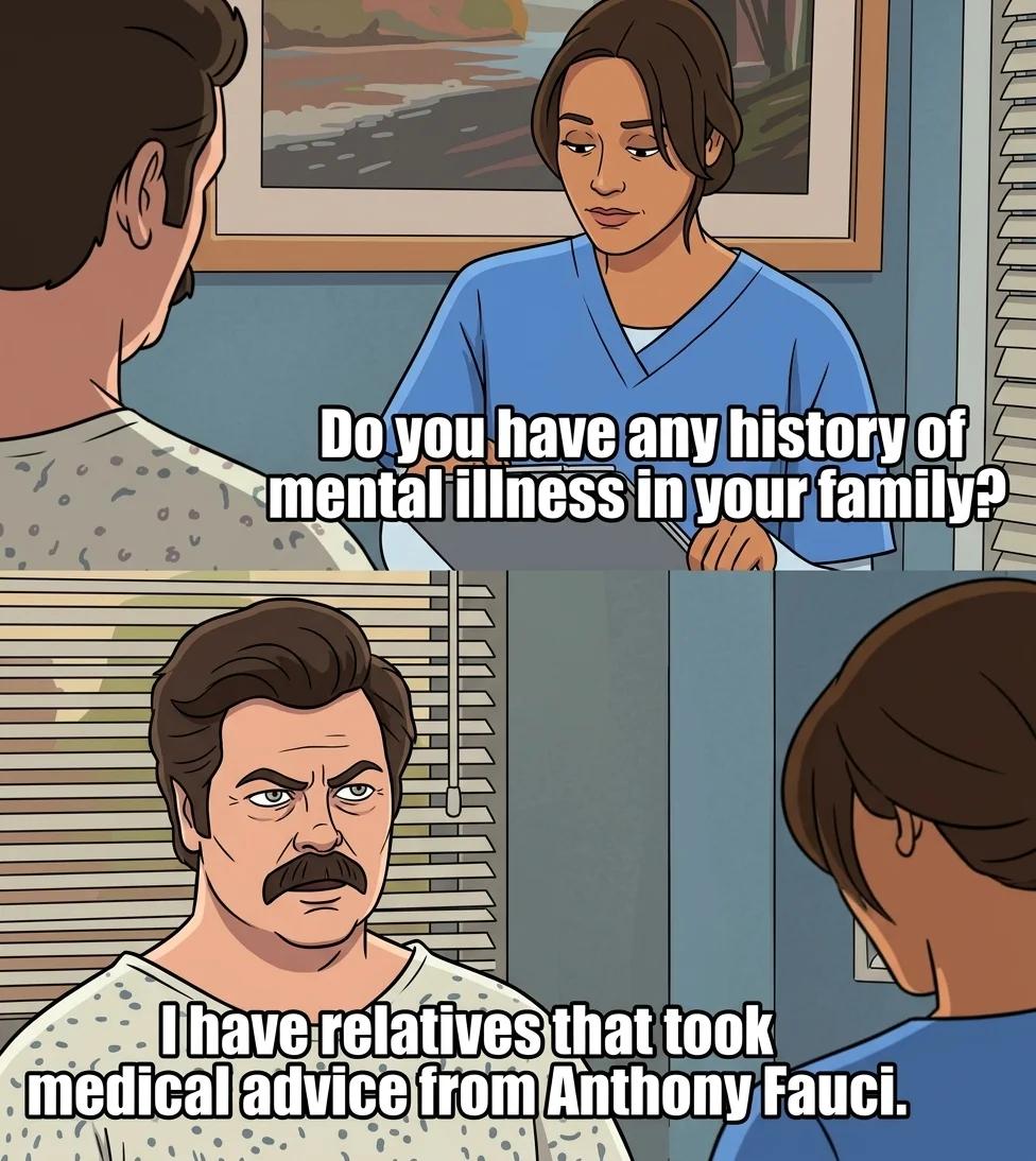 Any History of Mental Illness in Your Family? (AI Remix)