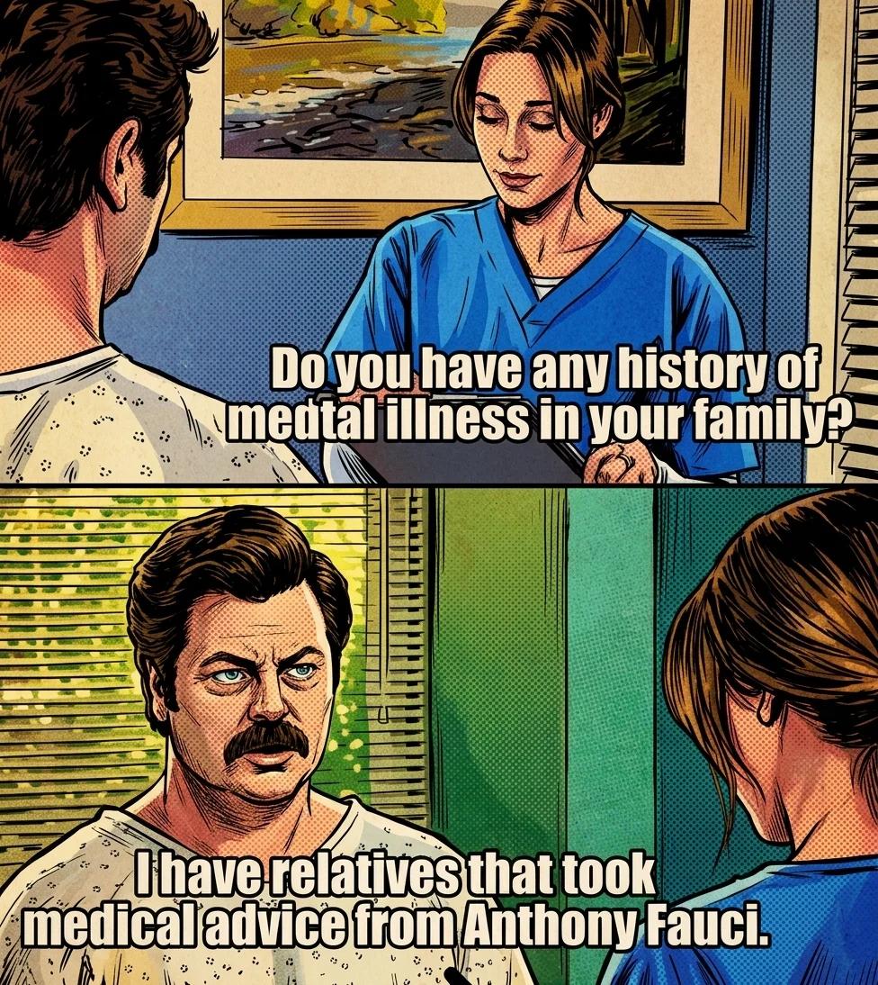 Any History of Mental Illness in Your Family? (Comic Book)