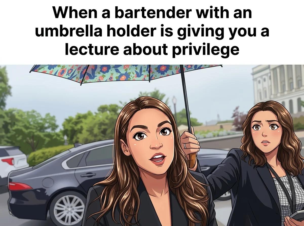 When a Bartender Lectures You About Privilege (Anime)