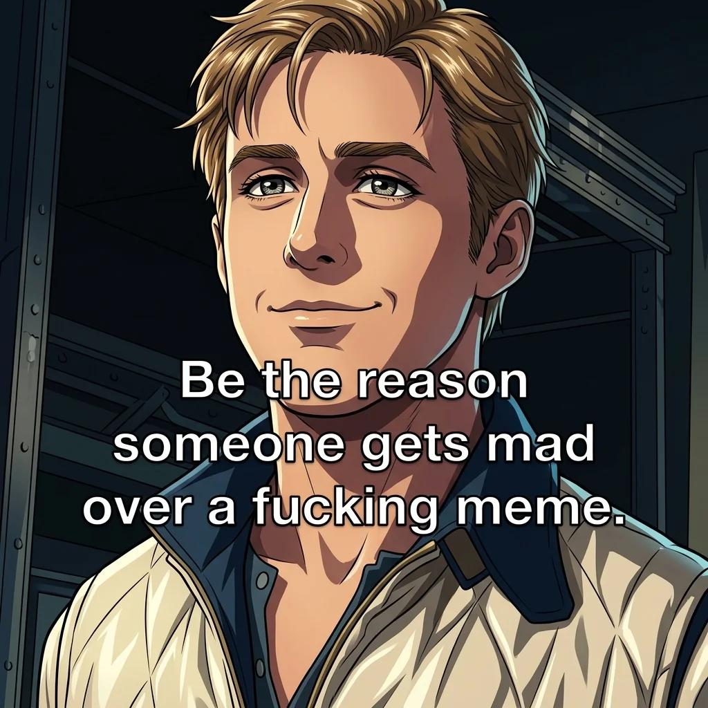 Be the Reason Someone Gets Mad Over a Meme (Anime)