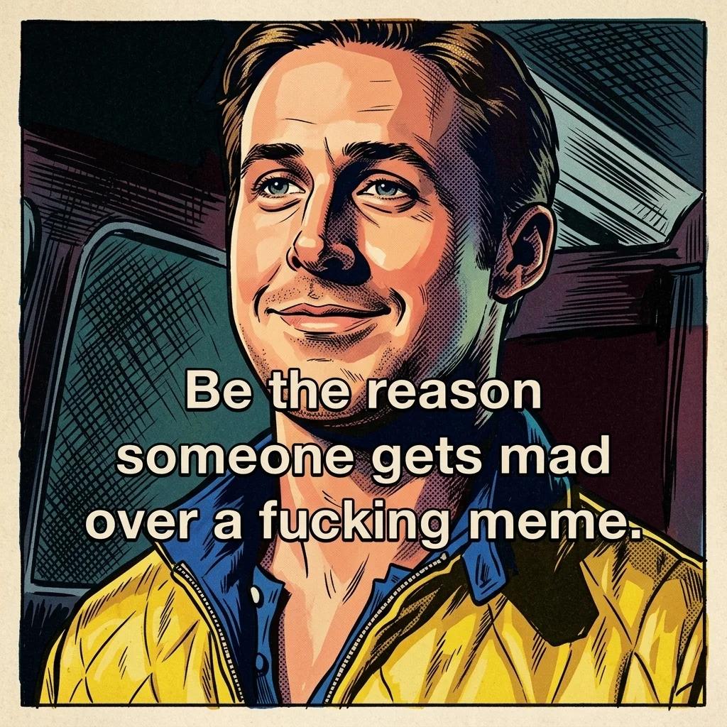 Be the Reason Someone Gets Mad Over a Meme (Comic Book)
