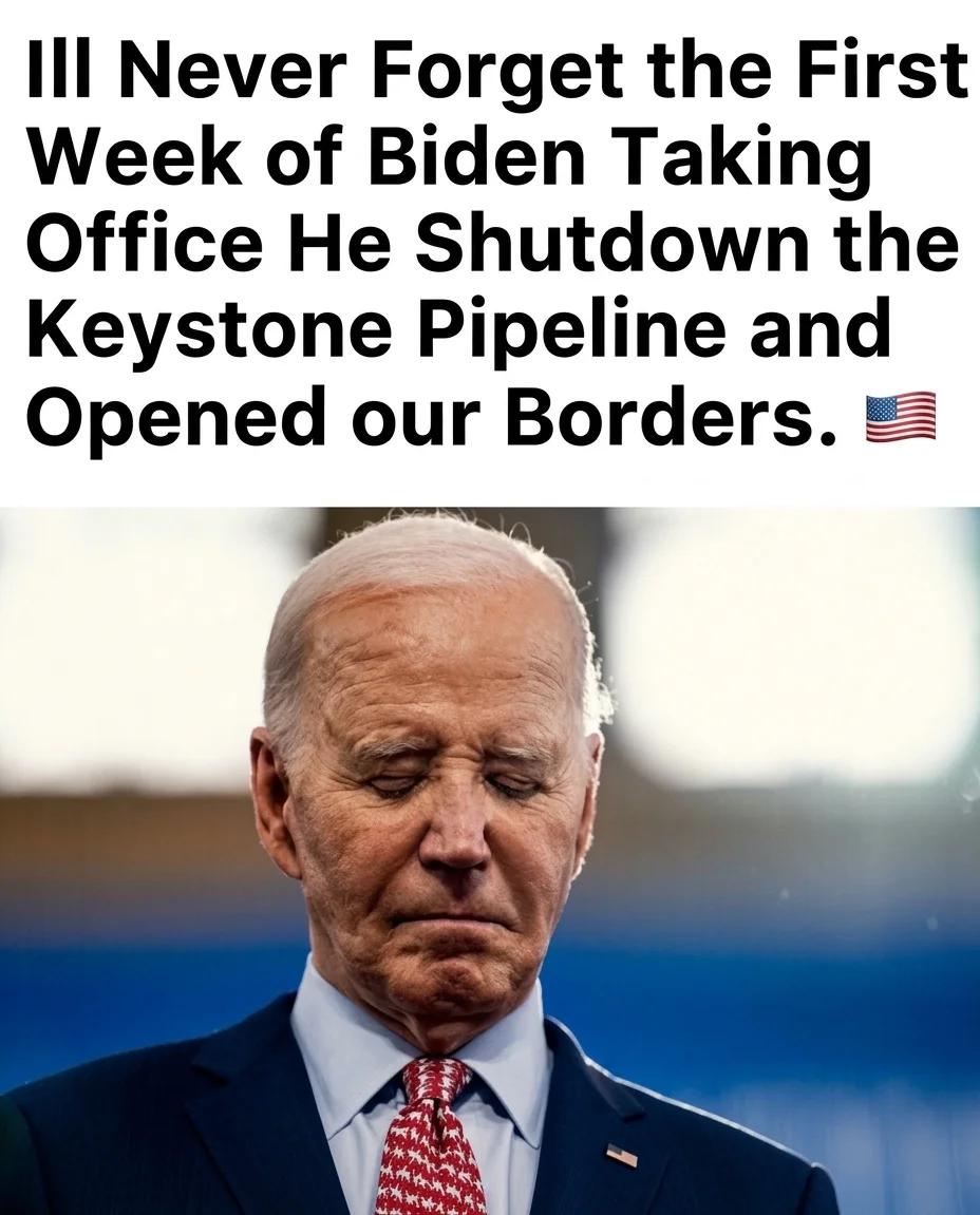 Biden's First Week: Keystone Closed, Border Opened (Photoreal)