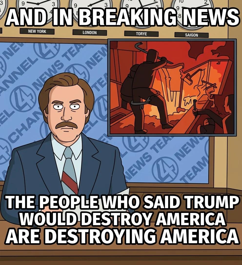 Breaking: They're Destroying America