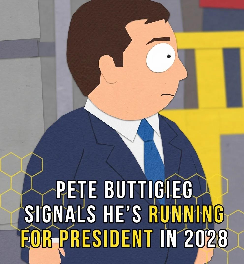 Buttigieg Signals a 2028 Run (South Park)