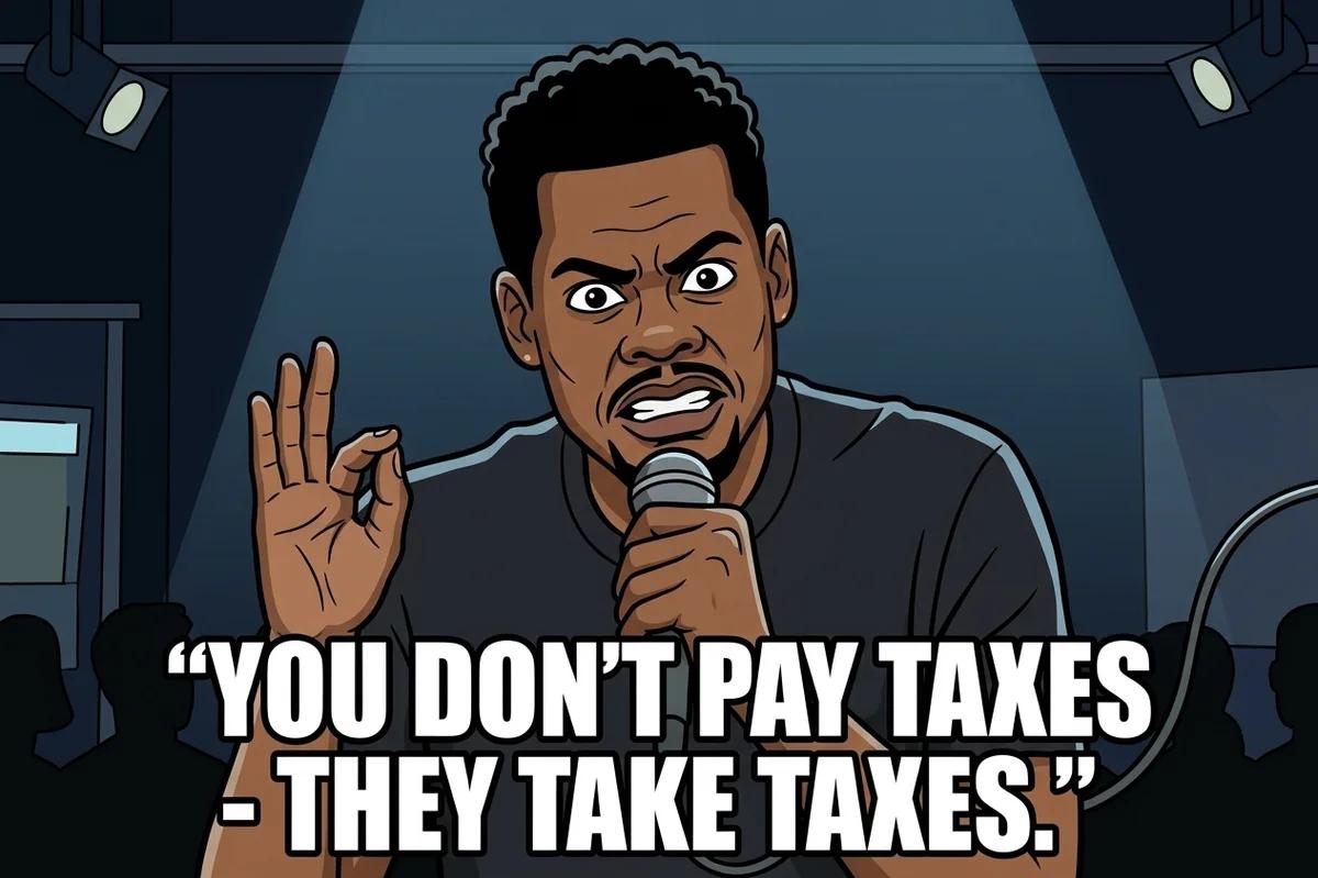 Chris Rock: You Don't Pay Taxes, They Take Taxes (AI Remix)