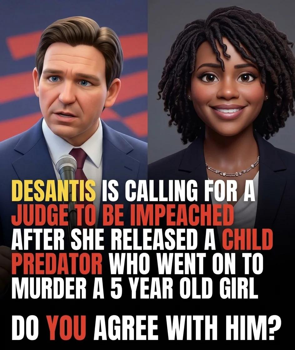 DeSantis Calls for the Judge to Be Impeached (3D Toon)