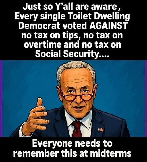 Every Democrat Voted Against It