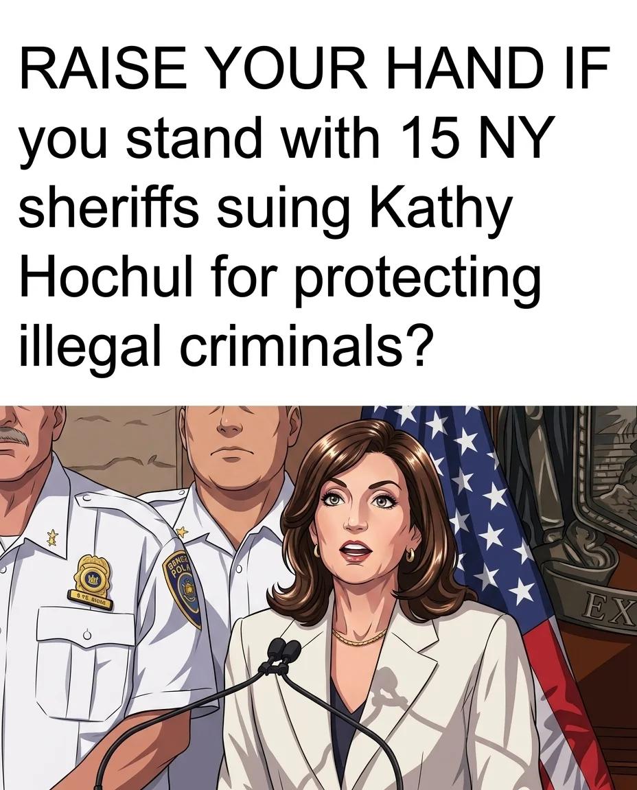 15 NY Sheriffs Are Suing Kathy Hochul (Anime)