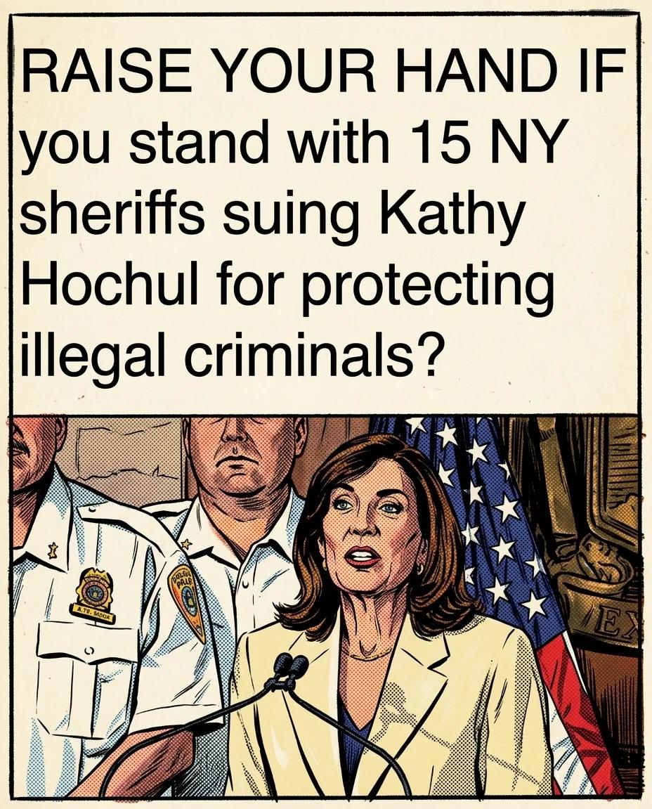 15 NY Sheriffs Are Suing Kathy Hochul (Comic Book)
