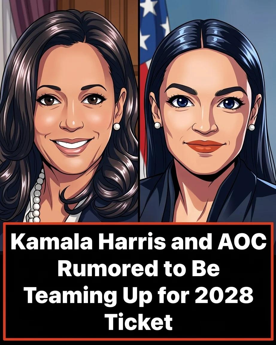 Kamala Harris and AOC Rumored for a 2028 Ticket (Anime)