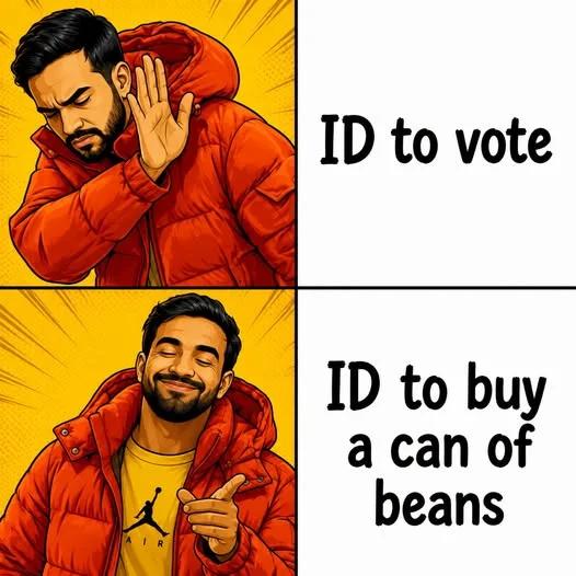ID to Vote, ID to Buy Beans