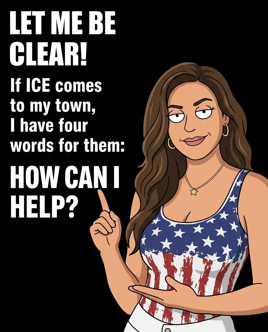 If ICE Comes to My Town: How Can I Help? (Sitcom Toon)