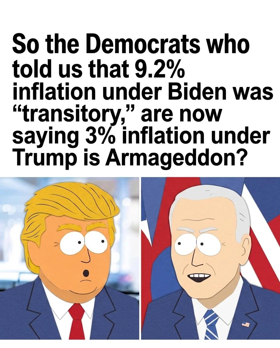 Inflation Was Transitory Then, Armageddon Now (Paper Cutout)