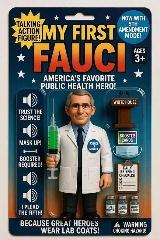 My First Fauci Action Figure