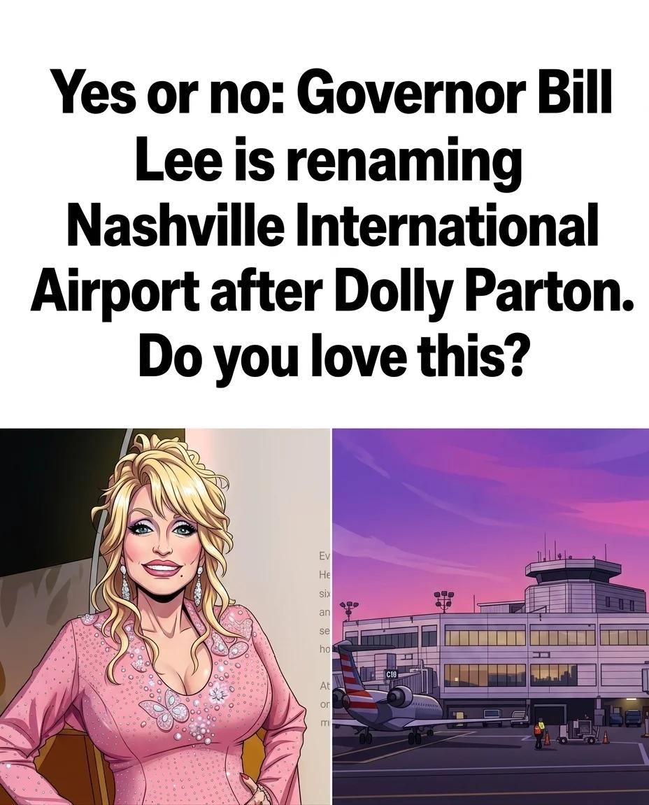 Nashville's Airport May Be Renamed for Dolly Parton (Anime)
