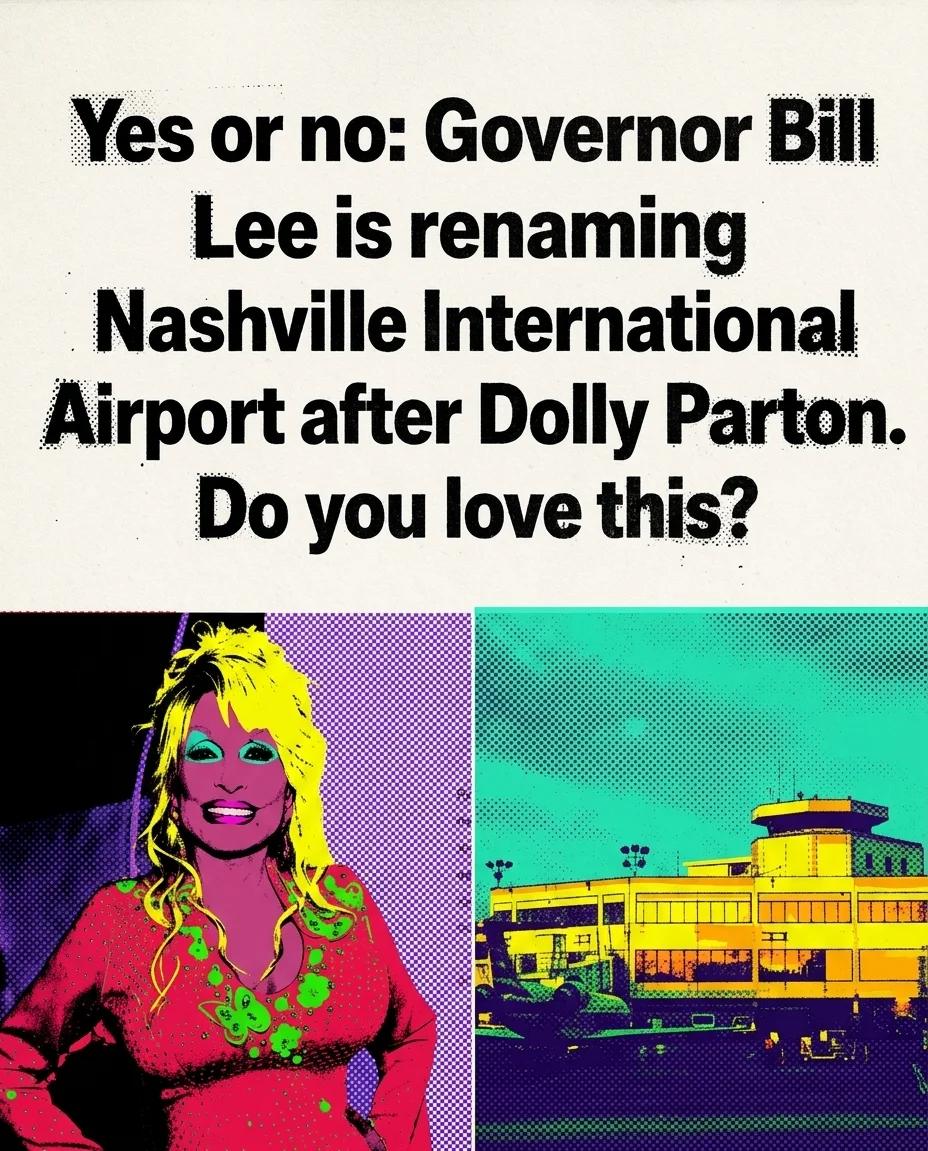 Nashville's Airport May Be Renamed for Dolly Parton (Pop Art)