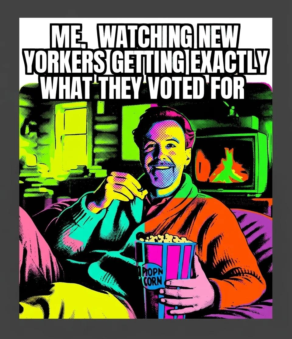 Watching New Yorkers Get Exactly What They Voted For (Pop Art)