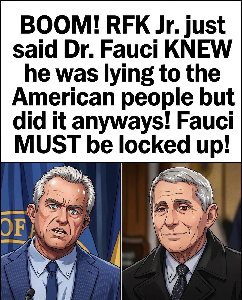 RFK Jr. Says Fauci Knew He Was Lying (Anime)