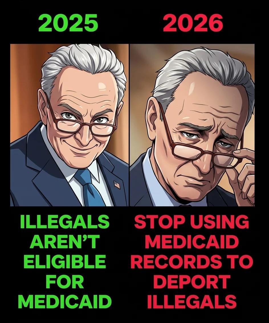 Schumer on Medicaid: 2025 vs 2026 (Anime)