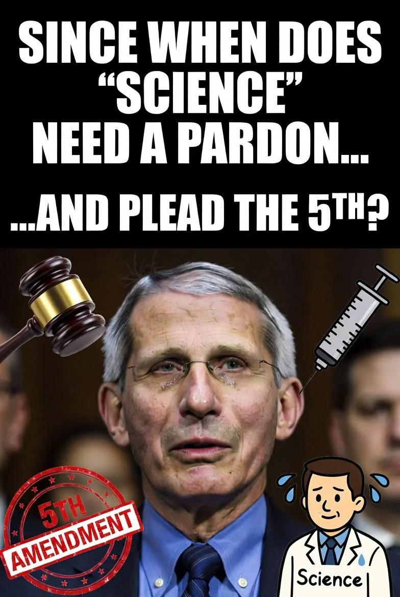 Since When Does Science Need a Pardon?