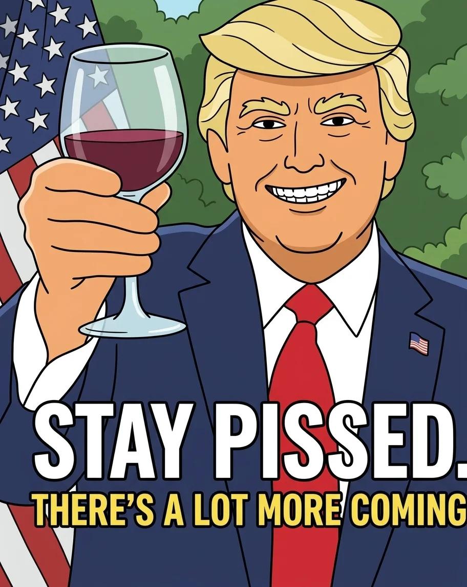 Stay Mad. There's a Lot More Coming (Sitcom Toon)