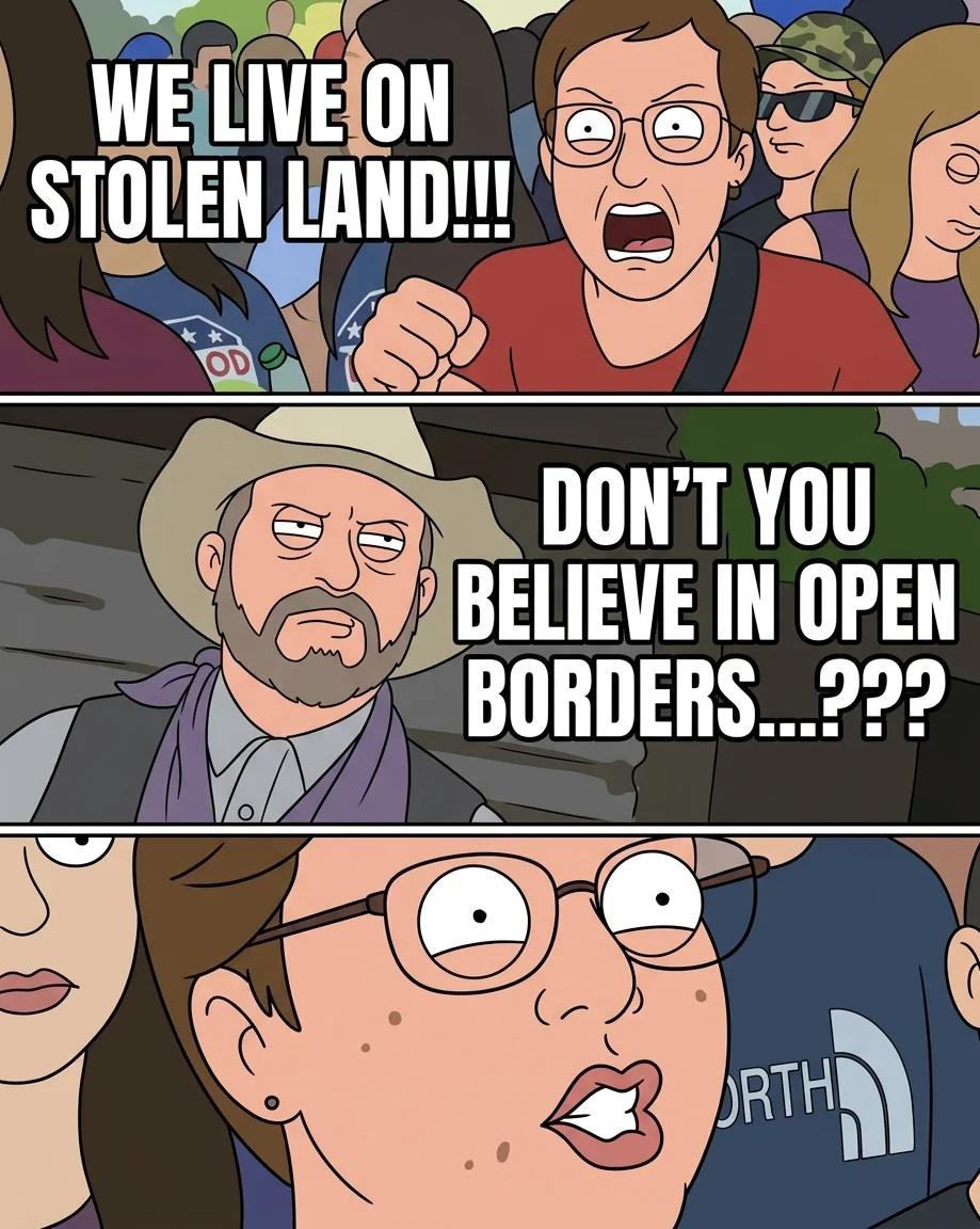 Stolen Land Meets Open Borders