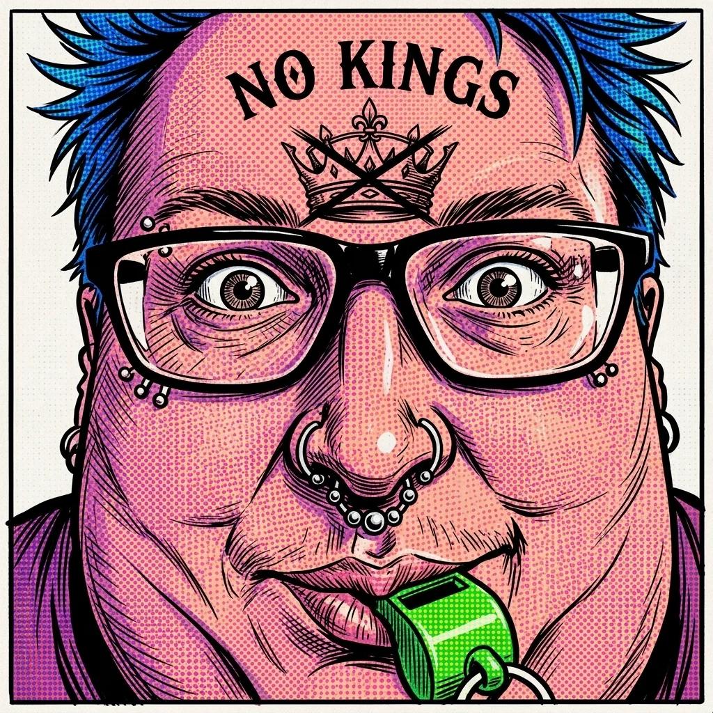 The Face of the No Kings Movement (Comic Book)