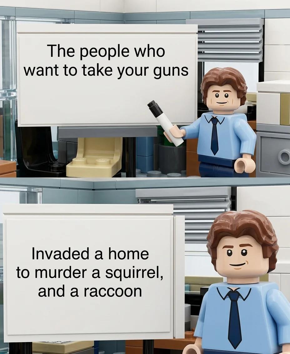 The People Who Want to Take Your Guns (Brick Build)