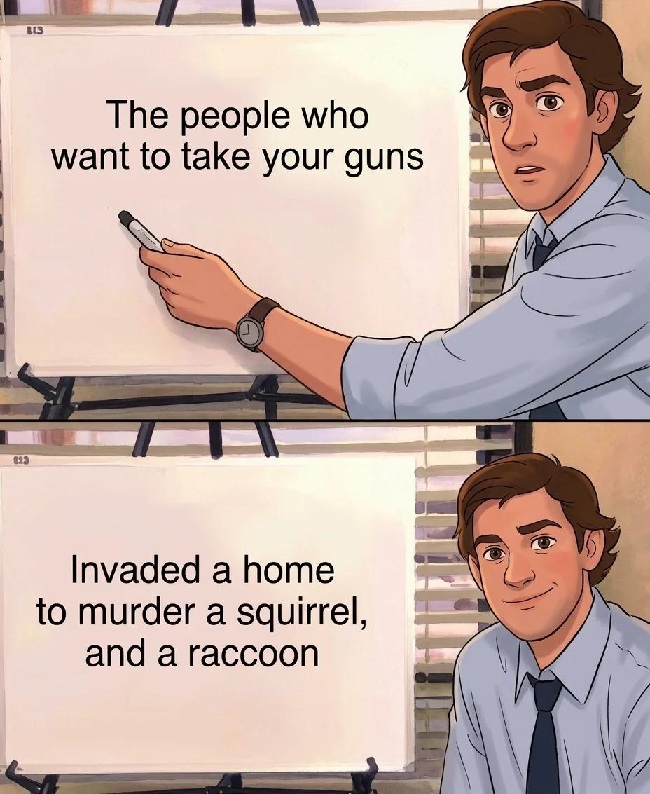 The People Who Want to Take Your Guns (Classic Toon)
