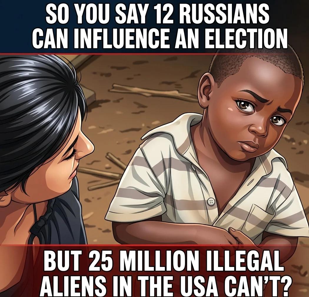 12 Russians Can Swing an Election but 25 Million Can't? (Anime)