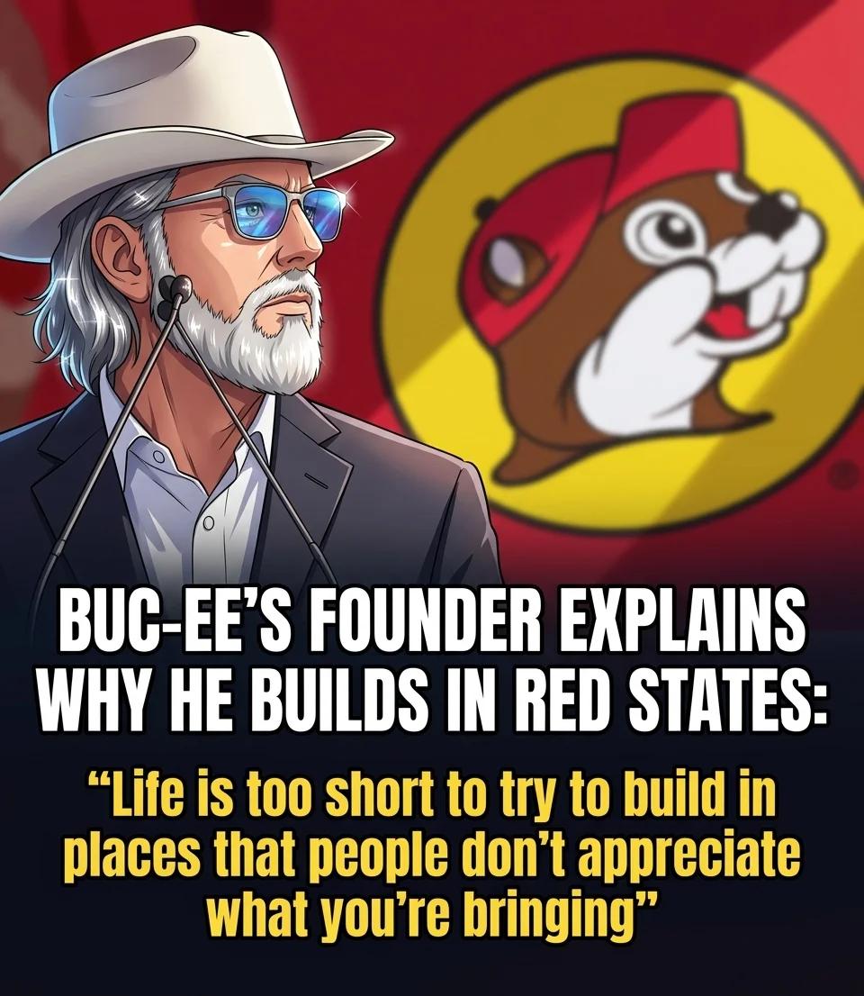 Why the Buc-ee's Founder Builds in Red States (Anime)