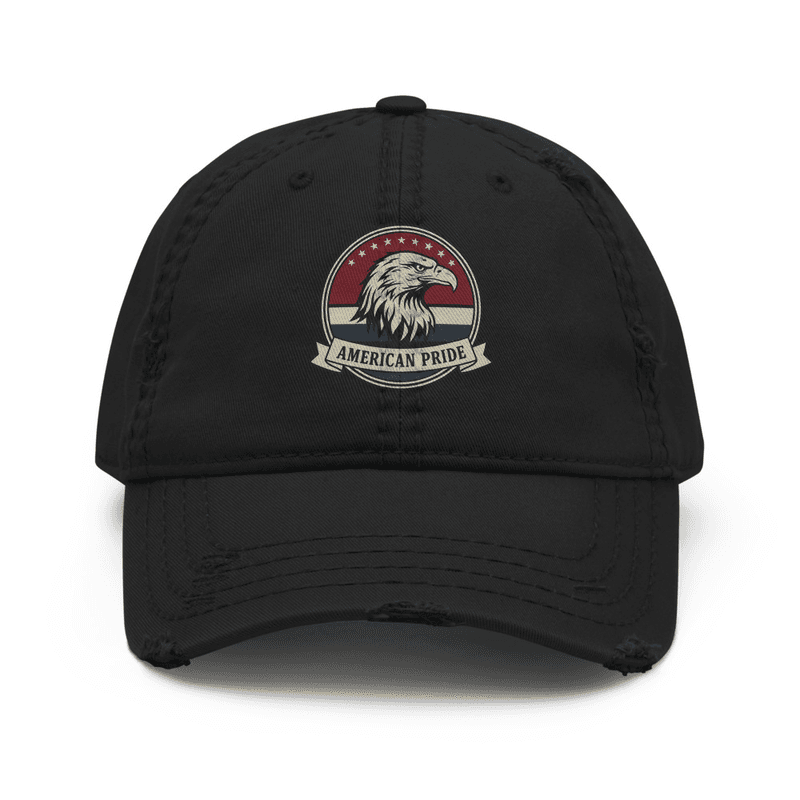 American Pride Distressed Cap