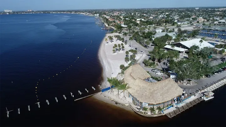 The canal system in northeast Cape Coral, where the remains were recovered.