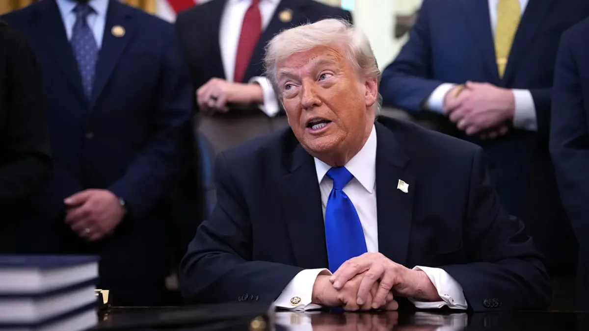 President Trump signing executive orders in the days following the dinner. The president was not injured in the April 25 attack.