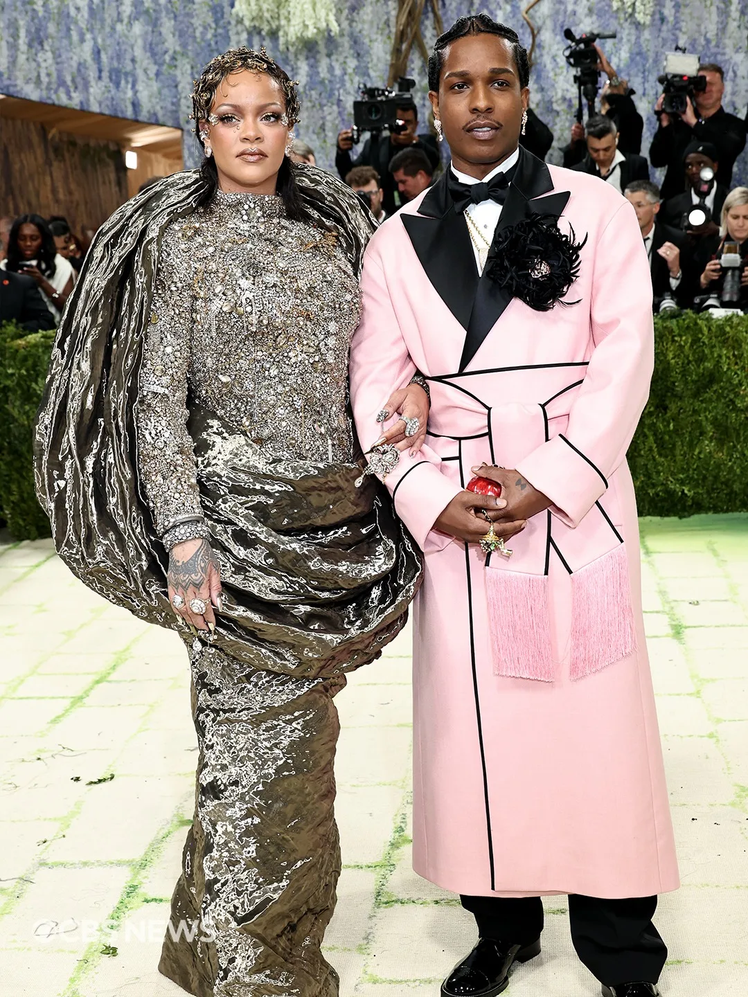 Rihanna and A$AP Rocky on the carpet — the kind of red-carpet royalty Hollywood manufactures while small towns are told to make do with less.