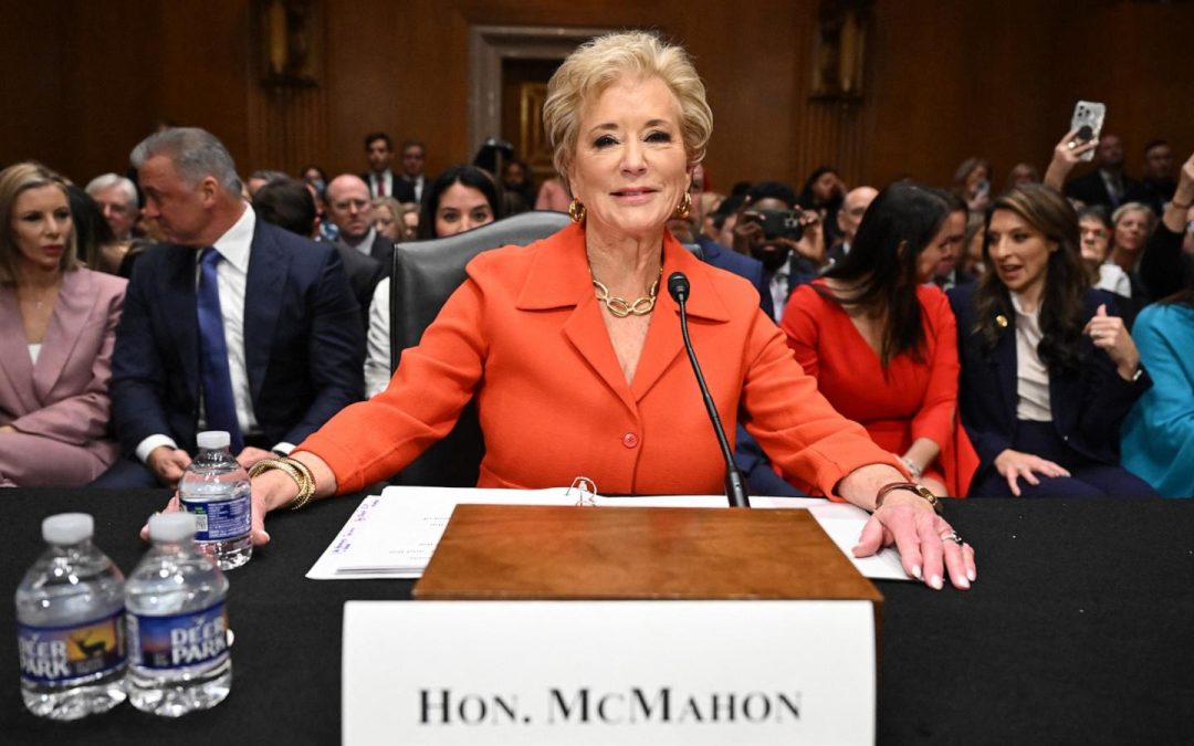 Senate committee advances Linda McMahon as Trump’s nominee for education secretary