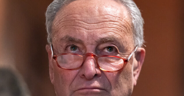 Report: Chuck Schumer Prepares to Cave on Government Funding, Only Talked Tough ‘to Save Face’