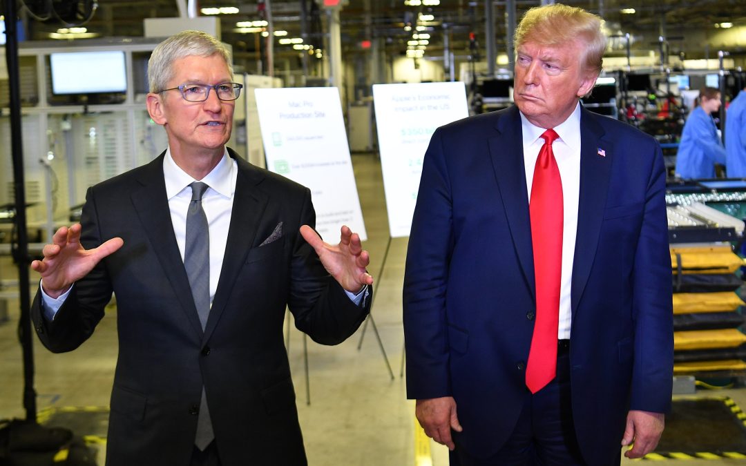 Trump says Apple must pay a 25% tariff on iPhones not made in the U.S.