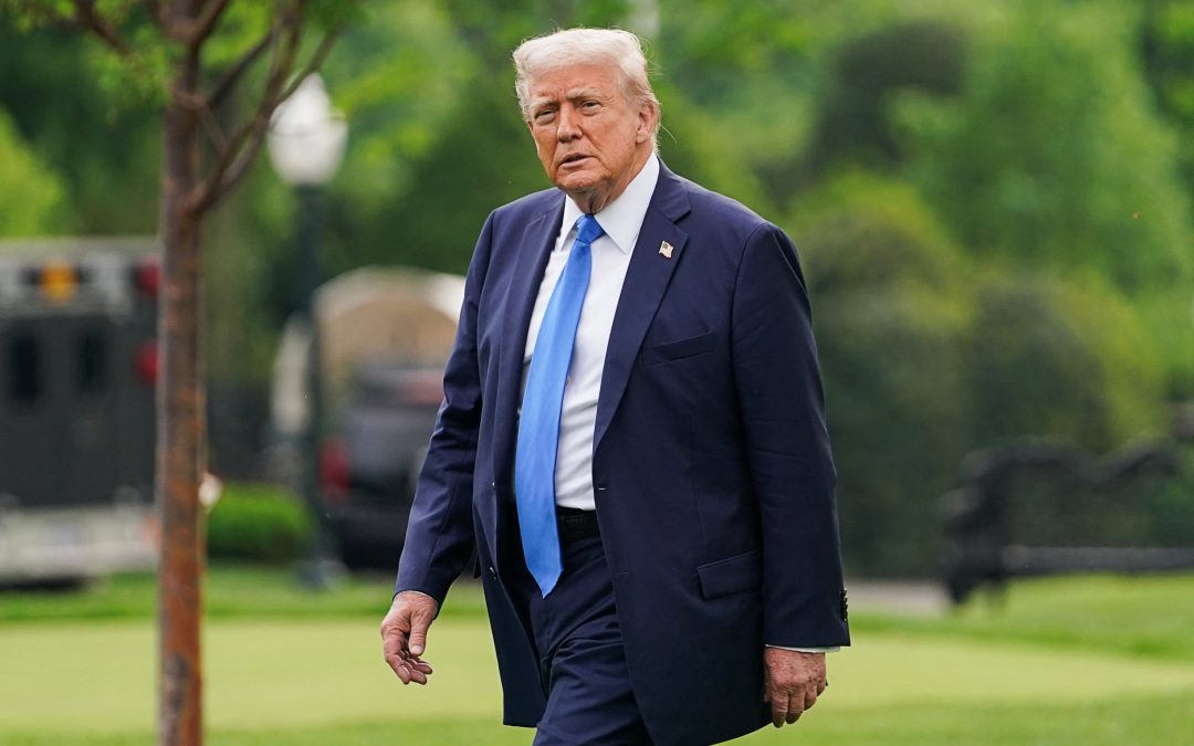 Trump takes credit for ‘good parts’ of economy, blames ‘bad parts’ on Biden