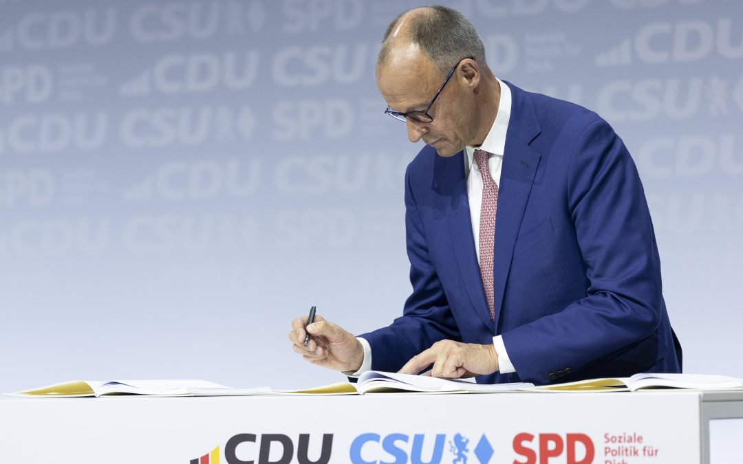 Incoming German Chancellor Merz vows reforms and investments as parties sign coalition agreement