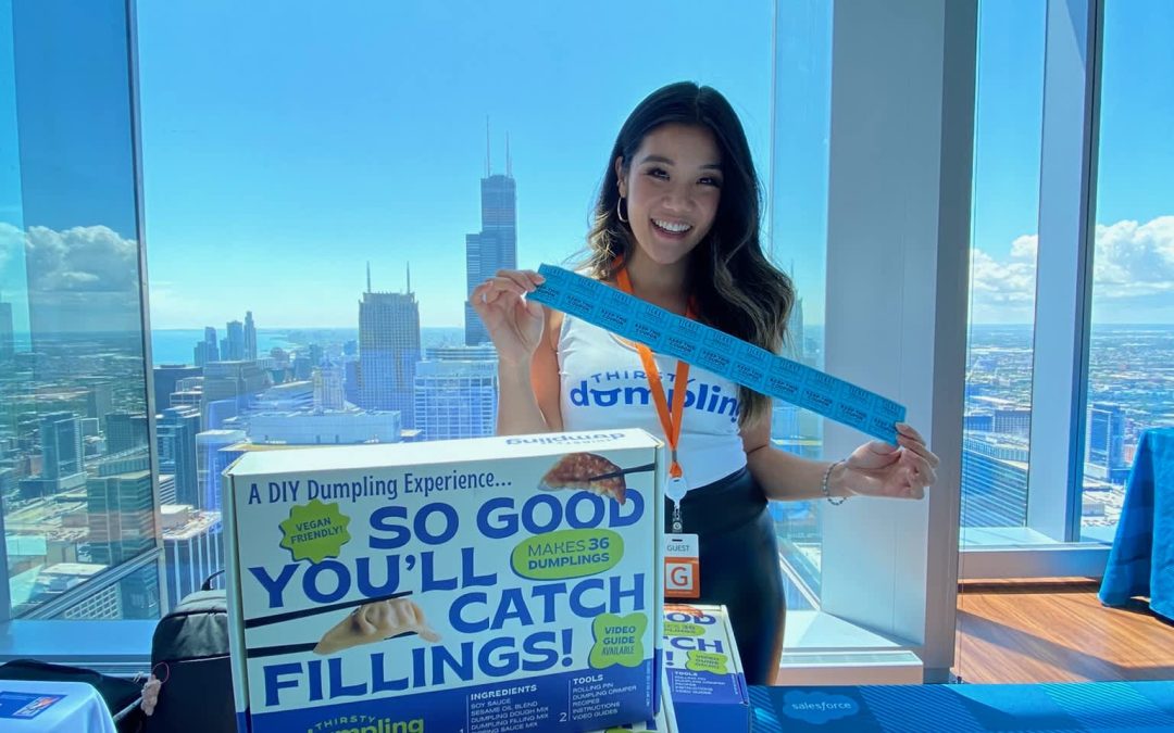 She’s made $10,000 in an hour from her dumpling business—more than what she made a month in corporate