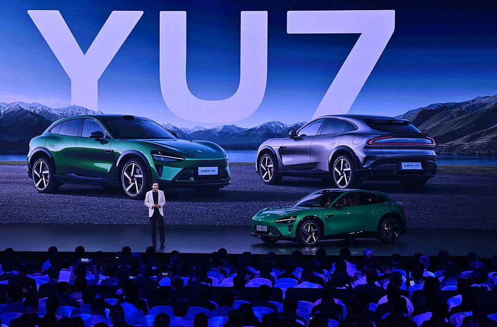 Xiaomi takes aim at Tesla’s bestselling car in China with its longer-range YU7