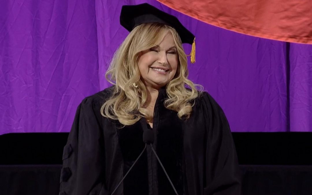 WATCH: Jennifer Coolidge gives 2025 commencement speech: ‘Just friggin’ go for it!’