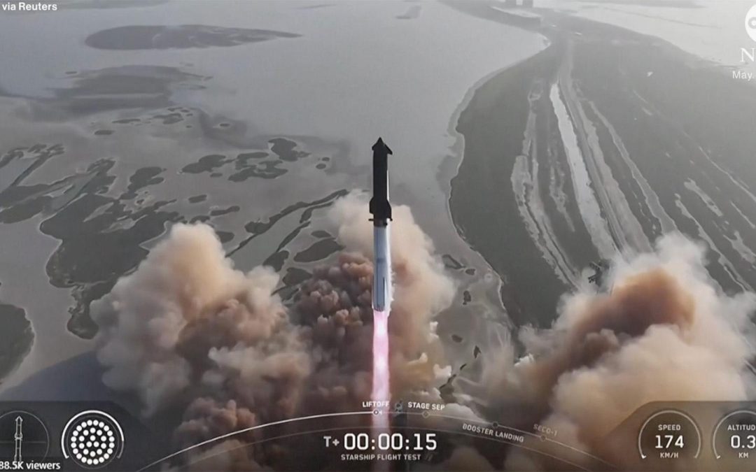 WATCH: SpaceX Starship experiences ‘rapid unscheduled disassembly’