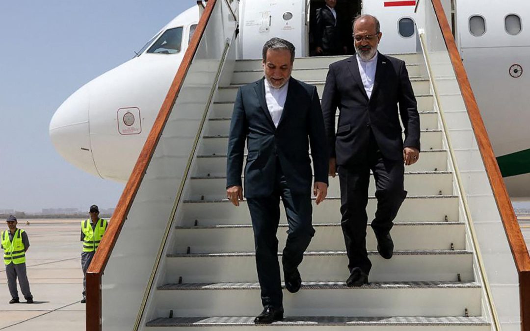 Iran’s top diplomat arrives for indirect nuclear talks with US in Oman