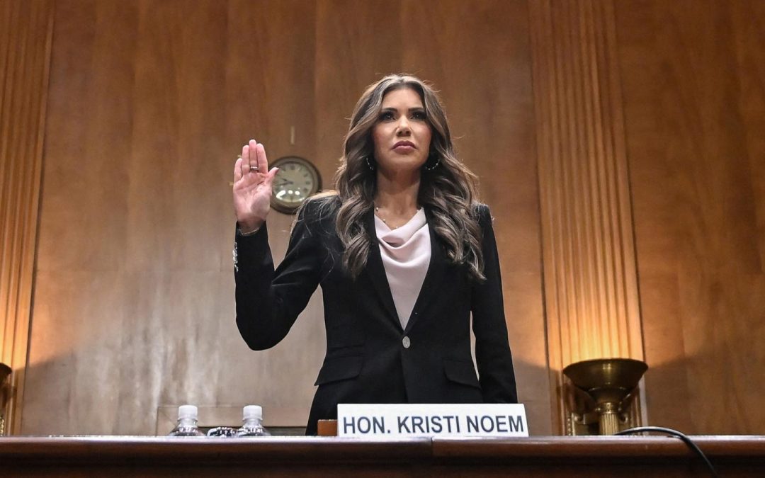 Kristi Noem fumbles habeas corpus, denies DHS will host citizenship TV show